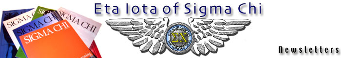 Eta Iota House Corporation Newsletters