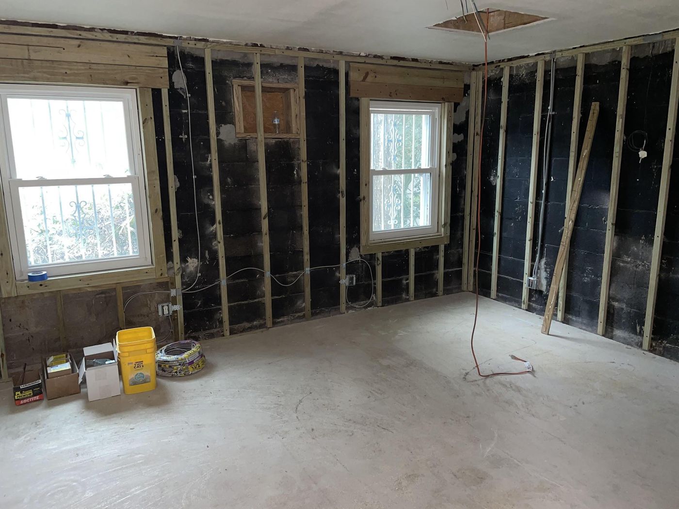 Room 5 refurred and rewired