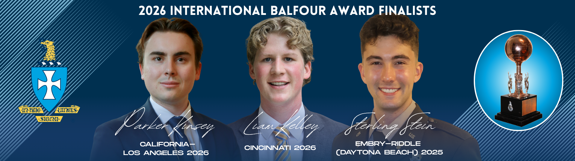 Eta Iota's Sterling Stein Named 2026 International Balfour Award Finalist